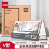得力(deli)亚克力升级材质耐摔V型桌牌 会议牌席卡壳活动现场三角立牌/展示牌 会议座位牌5个装TF100V 实拍图
