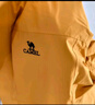 骆驼（CAMEL）户外冲锋衣 三合一加绒加厚防水情侣款外套登山服装 A9W214119-1 实拍图