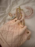 CHARLES&KEITH绗缝菱格链条水桶包双肩包包女包女友生日礼物CK2-10701506 Light Pink浅粉色 M 实拍图