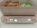 美的（Midea）电火锅钛陶0氟多功能锅不锈钢蒸锅鸳鸯火锅专用锅超薄速沸多功能一体电锅煎烤料理锅DLS332266S 实拍图