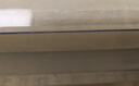 钟爱一生桌布防水防油PVC桌垫茶几水晶板软玻璃【2.0足厚】透明90*150cm 实拍图