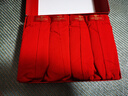 七匹狼（SEPTWOLVES）【纯棉鸿运】本命年内裤男士大红色抗菌平角裤蛇年喜庆四角短裤 实拍图