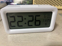 得力（deli）儿童节礼物多功能背光电子闹钟儿童智能钟学生专用起床神器开学必备 白LE103开学必备礼物开学季 实拍图