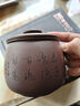 藏壶天下紫砂杯子宜兴原矿手工茶杯大容量水杯隔舱过滤茶水分离杯办公盖杯 君子怀德 490ml 实拍图