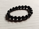 普陀山乌金黑曜石手串男补水事业护身男女情侣手串护身符生日礼物 实拍图