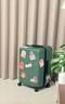不莱玫行李箱女拉杆箱男旅行箱大容量学生托运密码箱子22英寸plus 绿色 实拍图