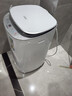 智洁小黄鸭婴儿迷你洗衣机4.5kG高温煮洗全自动洗衣机宝宝小型儿童带智能烘干杀菌除螨洗烘一体机家用免污洗 4.5KG炫白【高温煮洗+深层去污】杀菌除螨 实拍图