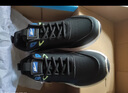 回力(Warrior)鞋子男士运动跑步鞋休闲男鞋 G497C黑/浅绿(皮面款)42 实拍图