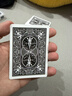 BICYCLE单车扑克牌魔术纸牌美国进口出游轻奢户外旅行卡牌经典款黑色 实拍图