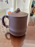 京东京造 宜兴紫砂杯 手工泡茶杯【原矿紫泥】泡茶具竹节杯 520ml礼盒装 实拍图