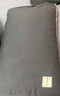 洁丽雅100%全棉印花枕套抗菌家用双人枕头罩枕芯套 深灰一对装48*74cm 实拍图