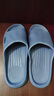 【踩屎感居家拖鞋】浴室男女拖鞋轻便防滑居家凉拖鞋鞋子男 深蓝色 42-43 实拍图