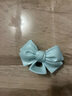 【销量过万】发量多冰透蓝发抓新款后脑勺抓夹氛围感鲨鱼夹 2#蓝色蝴蝶结 实拍图