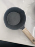 京东京造 小奶锅煮面汤锅 麦饭石色不粘锅雪平锅蒸煮辅食锅 带盖20cm 实拍图