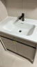 科固（KEGOO）落地式浴室柜陶瓷一体盆镜柜组合卫生间洗漱台洗脸洗手池80 K8016 实拍图