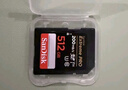 闪迪（SanDisk）512GB SD内存卡 4K V30 U3 C10 相机存储卡 读速200MB/s 写速140MB/s 微单/单反相机内存卡 实拍图