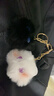 Murcia腮红猫猫球公仔可爱毛绒玩偶书包挂件钥匙扣女包包精致挂饰小公仔 实拍图