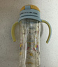 贝亲（Pigeon）自然成长翻盖直饮吸管 大童奶瓶330ml 马戏团 18月+ AA279 实拍图