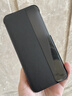 洽利 顶奢牛皮适用华为mate80pro手机壳mate80ProMax保护套真皮翻盖磁吸全包防摔视窗高端皮套商务男款 Mate80Pro/80通用【轻薄款】曜石黑 实拍图