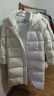 森马（Semir）90%鸭绒羽绒服女长款宽松显瘦冬季轻暖连帽外套防水109725113001 实拍图