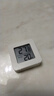温湿度计婴儿房室内家用车内电子温湿度计迷你便携高精度传感器可壁挂 智能温湿度计-白色小巧*1 实拍图