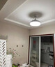 美的（Midea）风扇灯一体餐厅吊扇灯led卧室隐形扇叶三防护眼灯具熟睡风包安装 实拍图