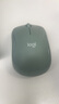 罗技（Logitech）M221 轻音鼠标 无线鼠标 办公鼠标 对称鼠标 带无线微型接收器 薄荷绿 实拍图
