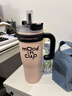 物生物明星同款保温杯女士水杯大容量冰霸杯巨无霸吸管杯高颜值杯子礼物 实拍图