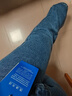 真维斯（JEANSWEST）牛仔裤女2025秋季高腰阔腿裤垂感时尚宽松女士长裤子女深蓝色XL 实拍图