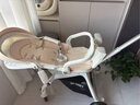 smartstroller遛娃神器婴儿推车可坐可躺轻便折叠双向高景观0-6岁用宝宝溜娃车 香槟白(铝合金车架+3D舒适透气) 实拍图