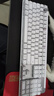 罗技（Logitech）K865无线机械键盘 蓝牙键盘红轴键盘 办公游戏电竞键盘双模键盘 家用全尺寸104键 三设备连接 K865白色-卡皮巴拉 实拍图