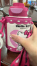 杯具熊（BEDDYBEAR）开口笑双饮盖儿童保温杯带吸管水杯316钢大容量保温壶600MLKT猫 实拍图