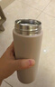 米家 保温杯 316不锈钢水杯 男女士杯子 大容量茶杯便携 350ml粉色 实拍图