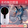 彩虹双人自动断电智能定时双温双控除螨无纺布电热毯电褥子2.0*1.8米 实拍图