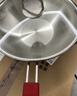 双立人（ZWILLING）不锈钢炒锅无涂层中式炒菜锅平底家用NovaPlus大口径32cm烹饪锅具 实拍图