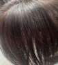 佰丝堂假发女真发全真人发丝女士中年头顶补发片遮白发刘海长发增加发量 实拍图