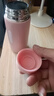 【全网爆款】迷你口袋保温杯304不锈钢水杯便携可爱水杯女生 粉色 150ml 实拍图