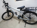 凤凰上海凤凰山地车自行车男士女式学生成人变速宽胎越野公路赛单车 【钢架/全套竞速轴承】条轮消白 24寸24速【建议身高138-168cm】 实拍图