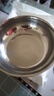 【不锈钢】和面盆厨房烘焙家用火锅盆洗菜打蛋汤锅盆醒面盆料理盆 32cm【热卖款】不锈钢 和面盆 实拍图