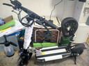 希洛普（SEALUP） 锂电池电动滑板车 便携可折叠电动车 代驾两轮代步车迷你电动车 48V白/朝阳真空胎3C金宇星/120-150km 实拍图