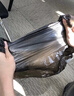 苏诺背心式垃圾袋黑色50*60cm*100只单面0.8丝手提大塑料袋大垃圾袋 实拍图