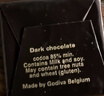 歌帝梵（Godiva）85%+72%黑巧克力礼盒 80g16片 比利时零食 生日圣诞节礼物送女友 实拍图