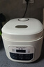 半球电饭煲 电饭锅迷你饭煲1-3-4-6人 家用陶瓷釉内胆智能预约煲汤煮米饭电饭锅带蒸笼 1.6L 【奶油白】陶瓷油智能方煲 实拍图