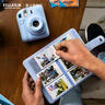 富士（FUJIFILM）  instax立拍立得相机 3英寸mini迷你相纸胶片胶卷 3寸双包+相册+收纳盒*2+冰箱贴【含20张白边】 官方标配 实拍图
