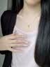 老凤祥黄金吊坠银杏足金女项链高级首饰实用生日纪念日礼物送女友老婆 约0.3g*黄金银杏吊坠*本地仓/就近发货 实拍图