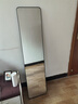 初学者 穿衣镜 全身落地镜试衣镜家用防爆壁挂衣帽间铝合金网红大镜子 经典黑150*40【壁挂+落地】 实拍图