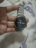 冠琴（GUANQIN）瑞士认证手表男士全自动机械表防水夜光双日历国表商务百搭男表 商务绅士钢带本黑 实拍图