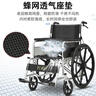 怡辉（YIHUI）轮椅老人专用出行轻便折叠医用年轻人骨折便携式手动推车lyyh112 实拍图