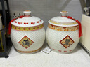 瓷芸陶瓷米缸厨房储物罐储粮桶储存罐储米桶杂粮桶储粮罐防虫防潮米缸 10斤福运常满 实拍图