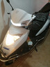 吉浪宇雨钻省油125踏板车摩托车男女国四电喷燃油代步车汽油车可上牌 省油版国四电喷全国上牌白色包邮 实拍图